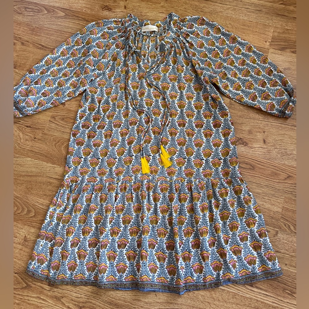 Natalie Martin Floral Mini Dress XS Rayon